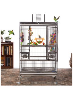 Generic Bird Nest Bed Hanging Hammock Snuggle Hut Parrot House Tent Toy Bird Cage (Yellow)  - Image 5