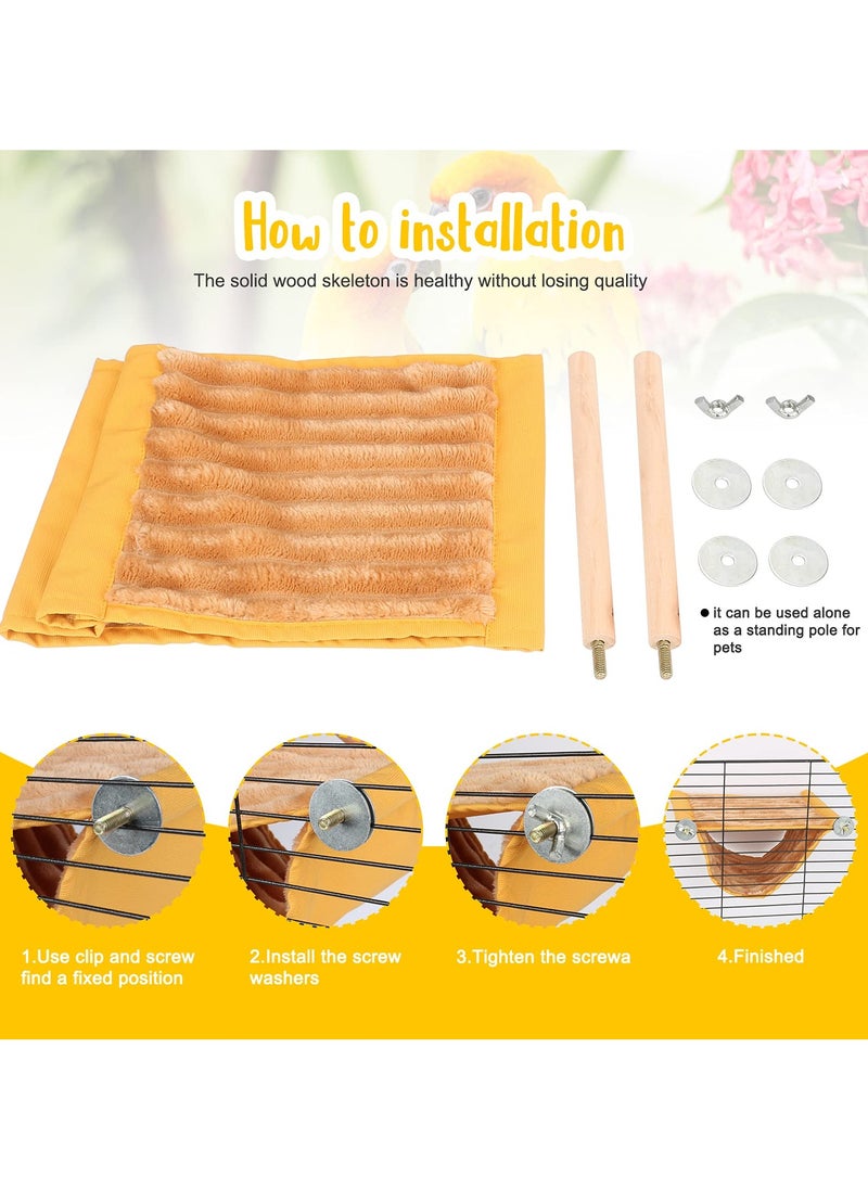 Bird Nest Bed Hanging Hammock Snuggle Hut Parrot House Tent Toy Bird Cage (Yellow) - pzsku/Z6A89AE2DAD474147FA21Z/45/_/1740212823/a2bd9b8b-0adf-4f0d-8671-331b530b1cf3