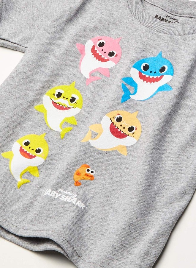 Pinkfong Baby Shark Family Dancing Short Sleeve Tee - Image 3