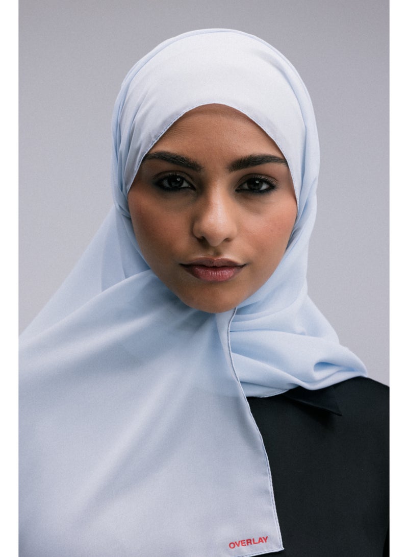 Overlay CHIFFON HEADSCARF - SKY BLUE - Image 1