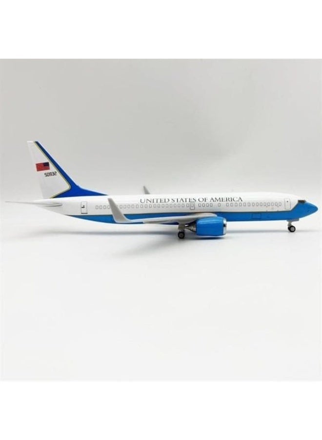 أمريكان مجسم طائرة مصبوب (Diecast) بطول 30 سم – لعبة طائرة قابلة للاقتناء مع قاعدة تثبيت – مثالي لعشاق الطيران والأطفال (هدية عيد ميلاد أو هدية عيد الميلاد المجيد). - Image 2