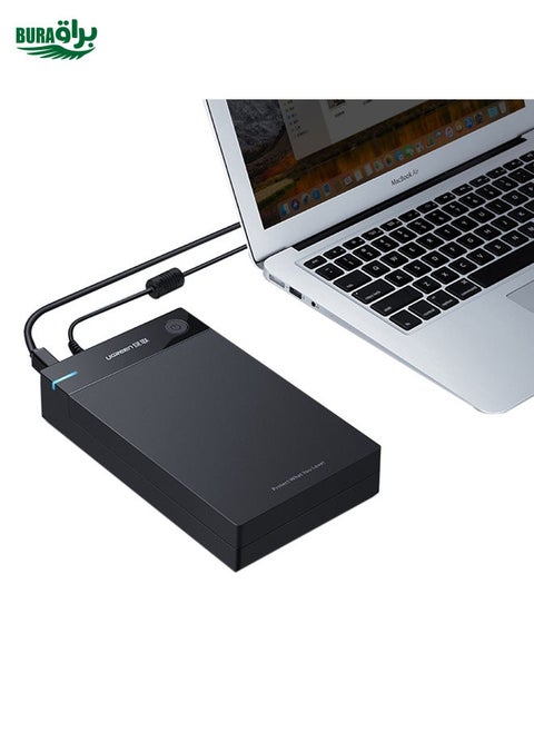 UGREEN US222 HDD Enclosure 2.5 / 3.5 inch SATA to USB 3.0 SSD Adapter Hard Disk Drive Box External HDD Case, Support UASP Protocol