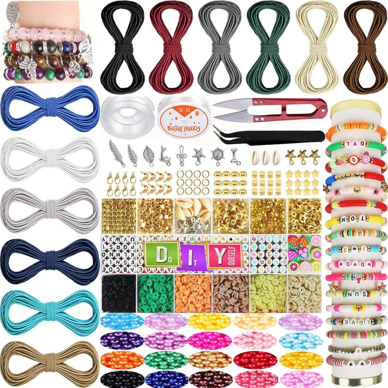 Diy Crafts 13425 Cross Stitch Threads Friendship Bracelets Floss Crafts Floss Skeins Per Pack Set of Embroidery, Pack of 100, Bright Low (Multicolor) - Image 1