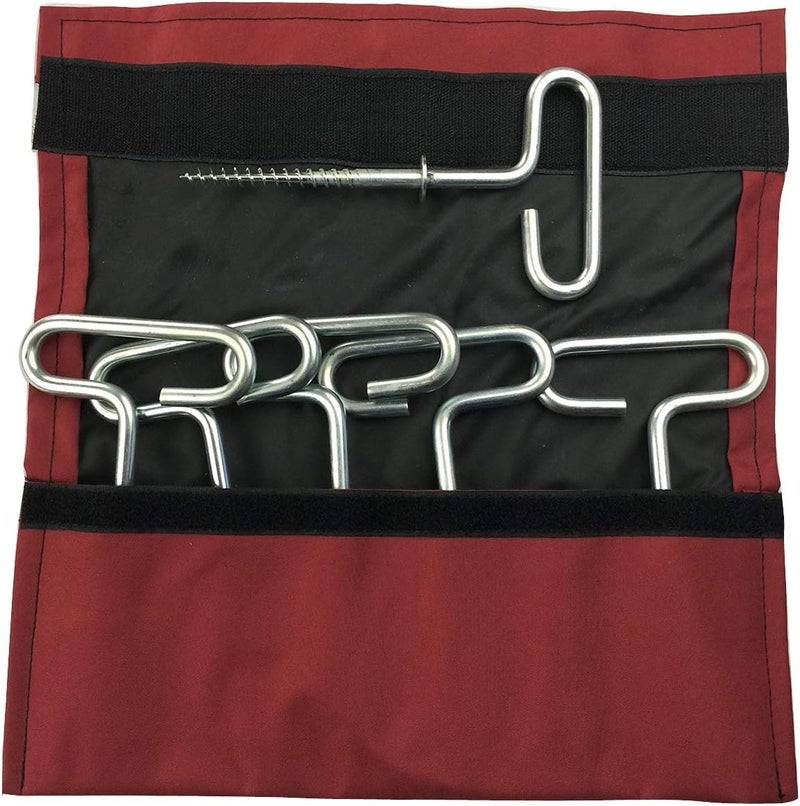 6 or 9 Piece Ice Anchor Kit for Winter Outdoor Camping&Fishing