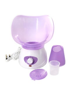 AGD Facial Sauna Steamer Facial Rejuvenation Moisturizing Skin Care Deep Cleansing Purple/White  - Image 1