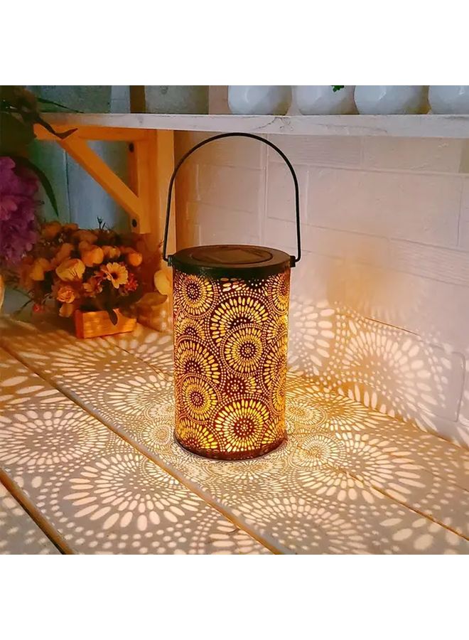 فانوس شمسي معلق، ضوء دافئ، ديكور للحدائق الخارجية والشرفات والبطارية، قطعة واحدة - Image 5