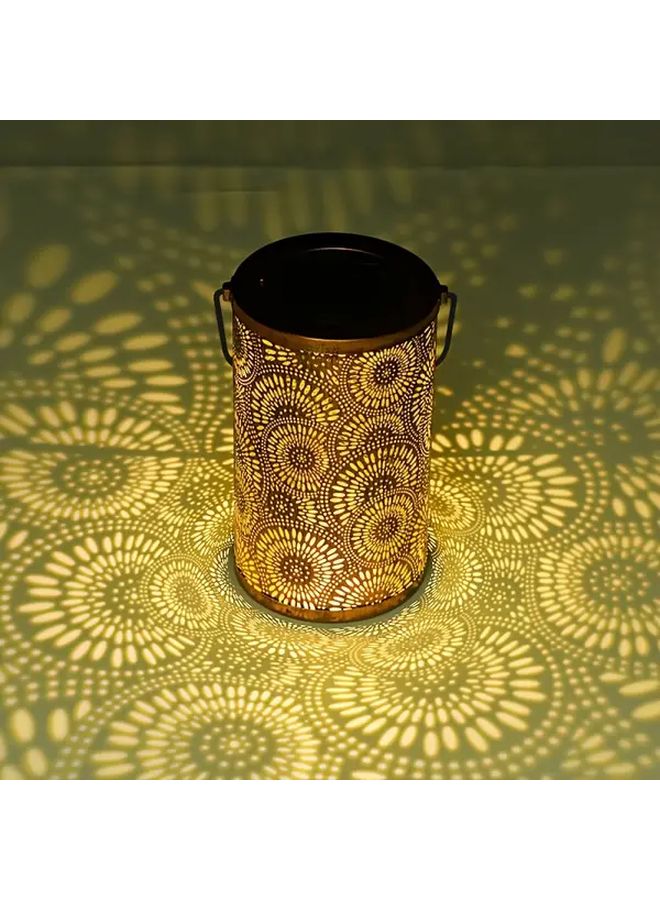 فانوس شمسي معلق، ضوء دافئ، ديكور للحدائق الخارجية والشرفات والبطارية، قطعة واحدة - Image 1