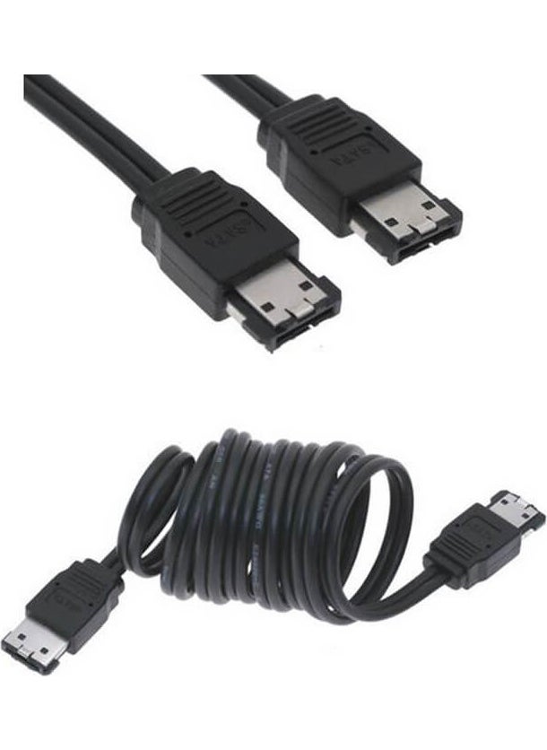 Wozlo - E-Sata To Esata Cable - E-Sata Data Cable - 1 Meter - Image 1
