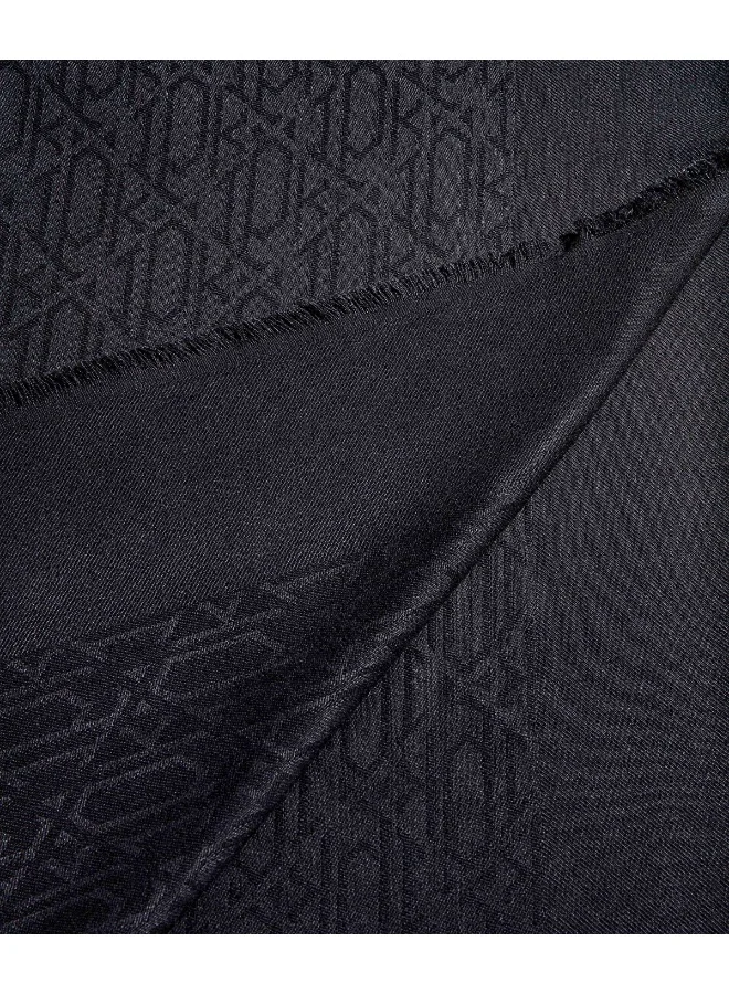 Ipekyol Monogram Shawl 130X130 Cm