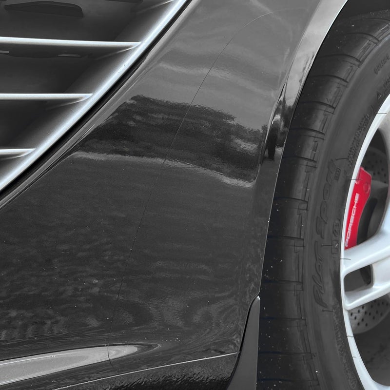 شريط فينيلي شفاف من Stone Guard متوافق مع سيارة Porsche Boxster/Cayman طراز 987 (2005-2012) وفيلم الحماية PPF من 3M | شرائط تزيين للجانبين الأيسر والأيمن للسيارة - Image 1