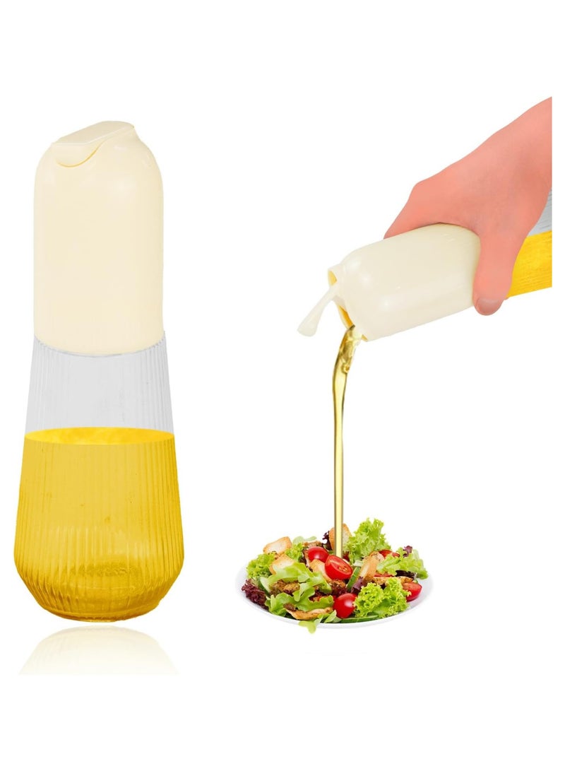 SYOSI Oil Sprayer for Cooking Olive Oil Dispenser Bottle for Kitchen Glass Oil Bottle Convenient Auto Flip Cap Olive Oil Glass Dispenser Bottle Essential Kitchen Gadgets Premium Oil Bottles - Image 1