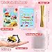 Atiger Easter Basket Stuffers for Kids School 27PCS Valentine Gifts with Pull Back Cars Truck Vehicles Set for Boys Girls Construction Toy for Class Party Favors Potty Training Reward for Kid Classroom - Image 4