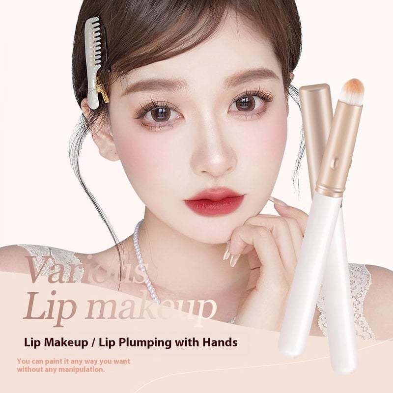 Lip Brush Concealer Brushes Lipstick Gloss Applicator Portable Makeup Travel Small Make Up Makeup - Image 2