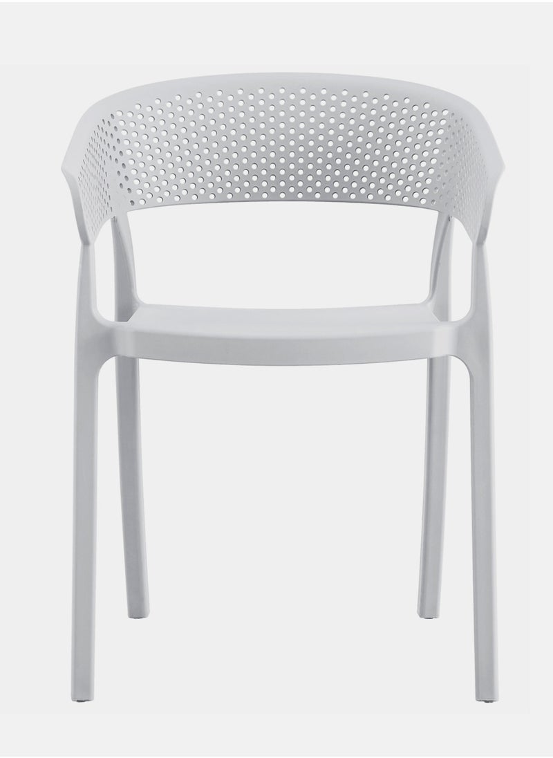 Living - Stackable outdoor modern hotel plastic restaurant dining chair chairs for events coffee shop - Image 1