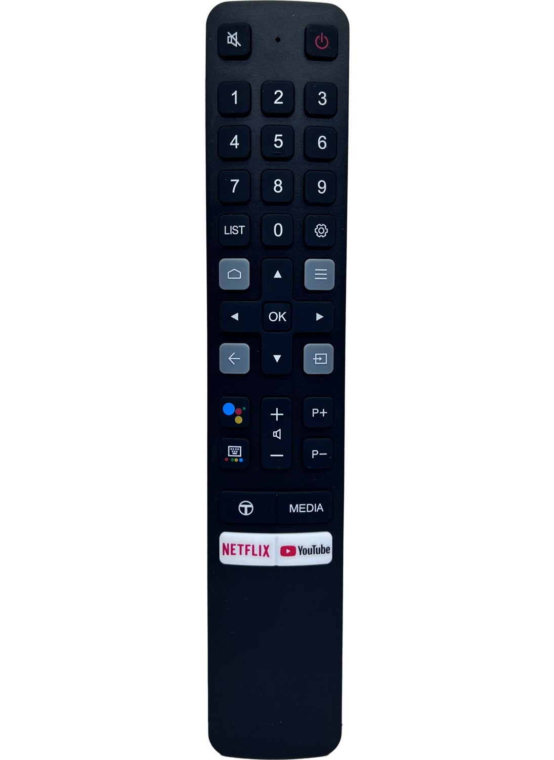 Timsal Android Smart TV Remote Control with Voice Command 