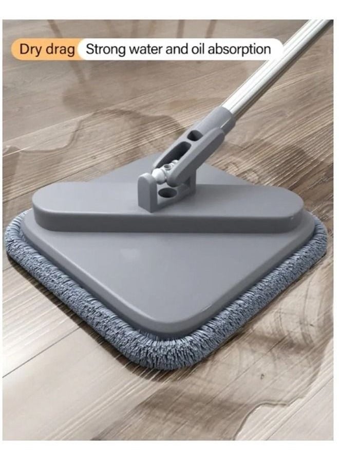 HOMESTAR Microfiber Rotary Mop and Bucket for Hands-Free Floor Cleaning with 4 Spare Parts - Image 5