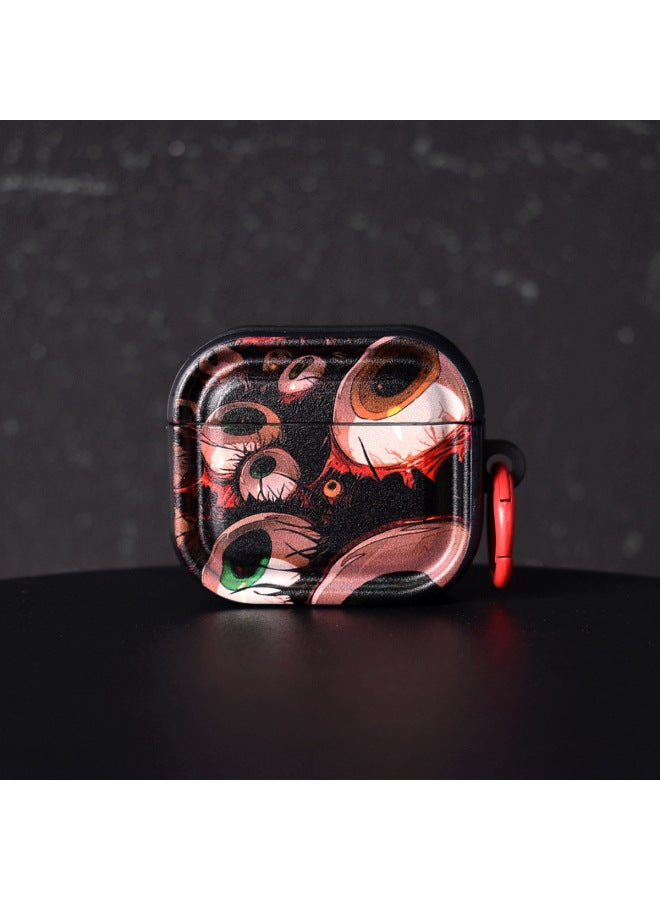 Suitable For AirPods 4 Earphone Set Cartoon Photo Frame Soft Shell Apple 1/2/3 Generation Pro2 Bluetooth Square Protective Cover 