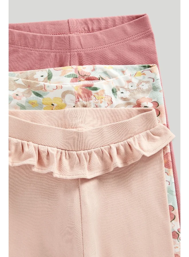 mothercare Butterfly Leggings - 3 Pack
