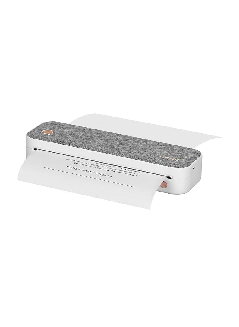 NIIMBOT PeriPage A4 Continuous Thermal Printer Wireless Printer PDF Webpage Contract Picture Printers Thermal Paper No Need Ink or Toner  - Image 1