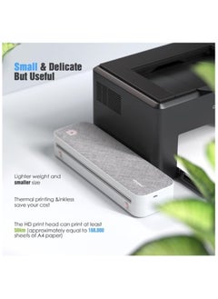 NIIMBOT PeriPage A4 Continuous Thermal Printer Wireless Printer PDF Webpage Contract Picture Printers Thermal Paper No Need Ink or Toner  - Image 2
