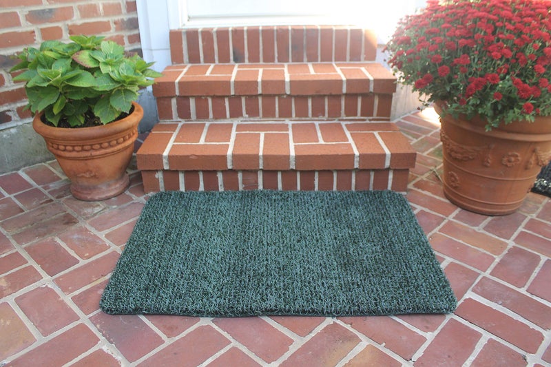 Clean Machine آلة تنظيف 10376912 سجادة مدخل لالتقاط الأوساخ من أستروتيرف 23.5" × 35.5" ، فلير إيفرغرين - Image 3