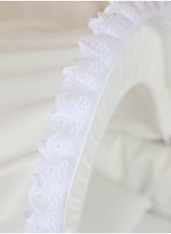 FUN MOMENT Baby cradle Moses basket for babies with mosquito net with white vibrator holder  - Image 3