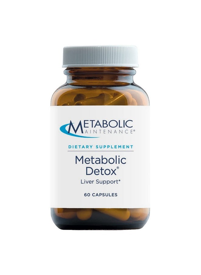 Metabolic Maintenance - Metabolic Detox Milk Thistle Silymarin Alpha Lipoic Acid + Nac Supplement Liver Cleanse + Glutathione Production Support 60 Capsules - Image 1