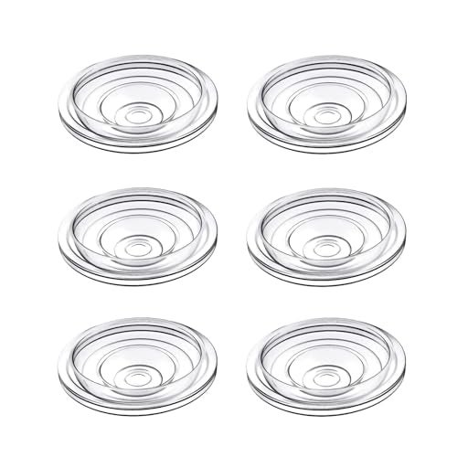 JIMOWANG Silicone Diaphragm 6pc Compatible with TSRETE/kmaier/eulumap/Momcozy S9/S12 Wearable Breast Pump,Breastpump Replacement Accessories,for Momcozy/TSRETE Wearable Breast Pump Parts,6pcs - Image 1