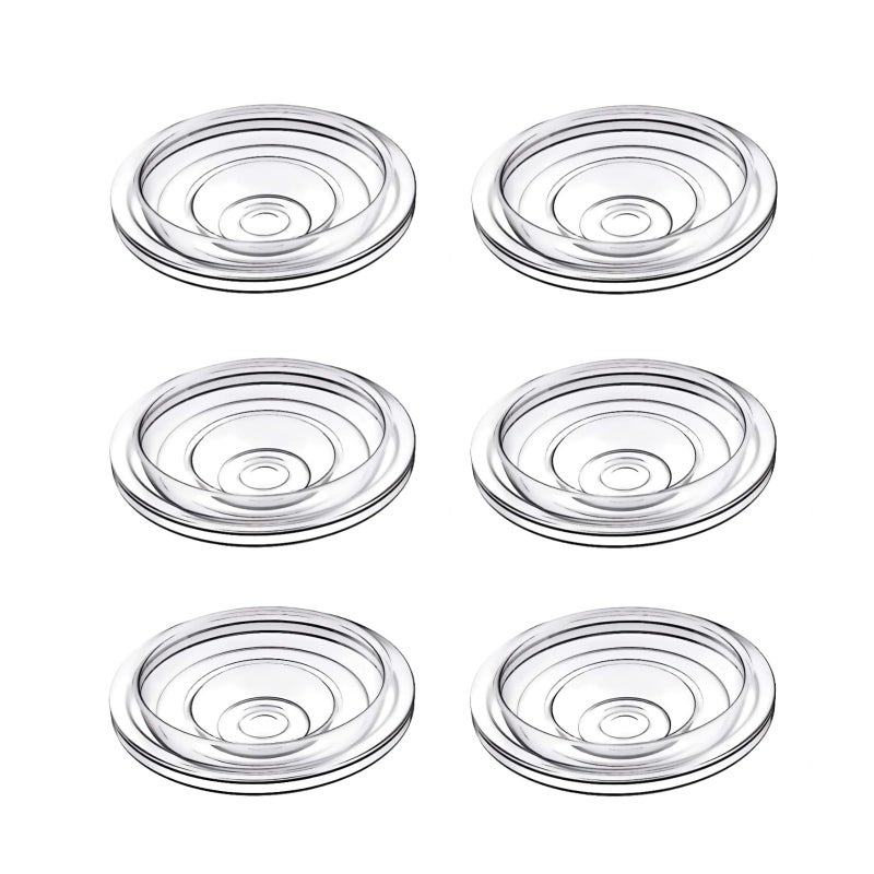 JIMOWANG Silicone Diaphragm 6pc Compatible with TSRETE/kmaier/eulumap/Momcozy S9/S12 Wearable Breast Pump,Breastpump Replacement Accessories,for Momcozy/TSRETE Wearable Breast Pump Parts,6pcs - Image 5