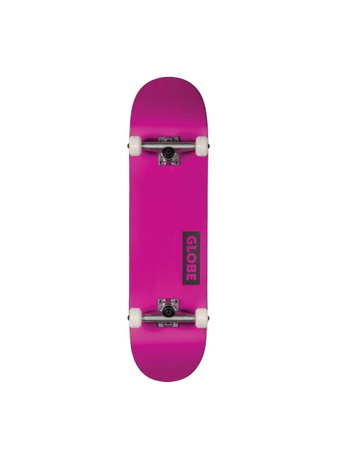 Globe Goodstock Neon Purple  8.25 Skateboard - Image 1