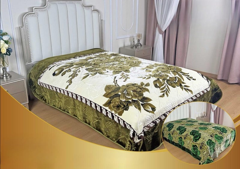 بطانية نفرين 8 كيلو – مقاس 220×240 سم بملمس ناعم ودفء عالي - Image 1