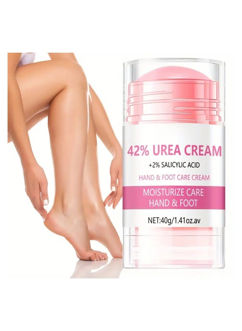 MEC 2 pcs Advance Repair Urea Cream 42% + Salicylic Acid 2%, Foot Balm for Dry Cracked Heels Knees Elbows Hands Repair Treatment, Foot Moisturizer Corn Callus Dead Skin Remover Toenail Softener for Foot Care  - Image 5
