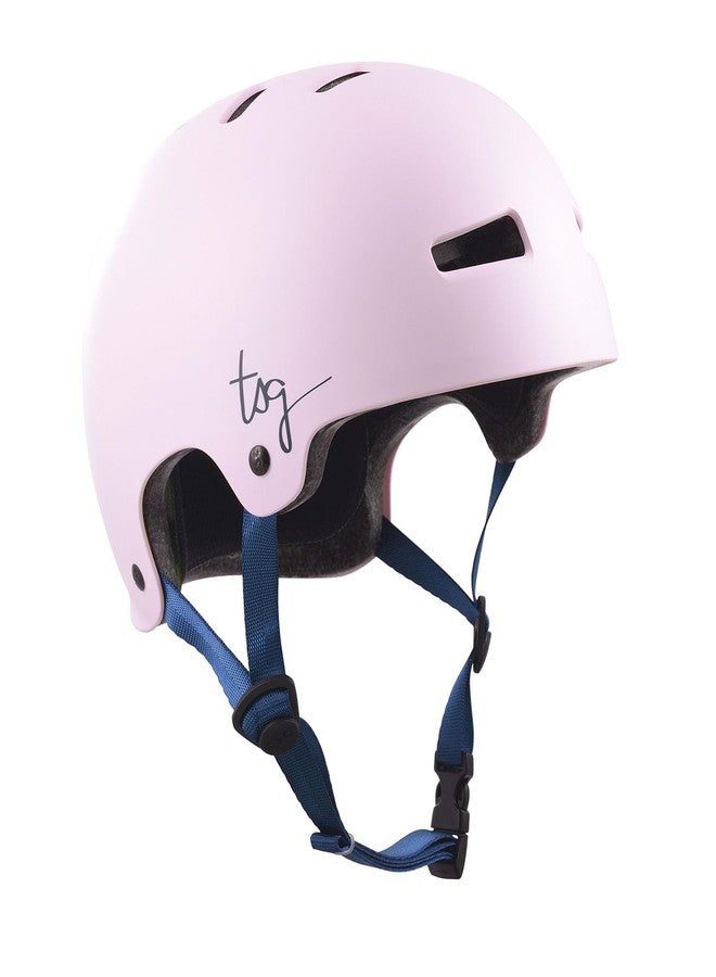 TSG Evolution Wmn Bike & Skate Helmet w/Snug Fit | Cycling, BMX, Skateboarding, Rollerblading, Roller Derby, E-Boarding, E-Skating, Longboarding, Skating | EPS Protection, Low Fit Design - Image 1