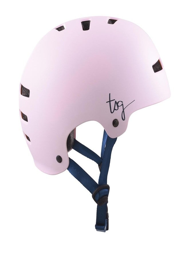 TSG Evolution Wmn Bike & Skate Helmet w/Snug Fit | Cycling, BMX, Skateboarding, Rollerblading, Roller Derby, E-Boarding, E-Skating, Longboarding, Skating | EPS Protection, Low Fit Design - Image 2
