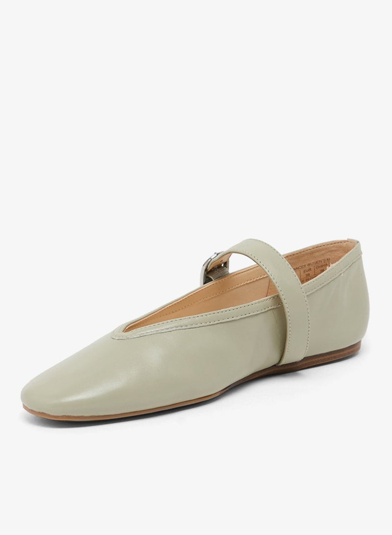 NINE WEST Flat Close Toe Ballerinas - Image 3