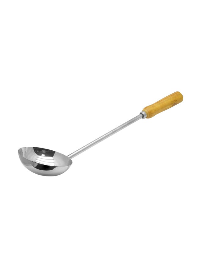 RAJ Steel Uduppi Laddle Wooden Handle - Image 1