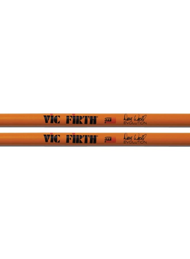 Vic FIrth - Signature Series Drumsticks - Dave Weckl Evolution - Wood Tip - Image 3