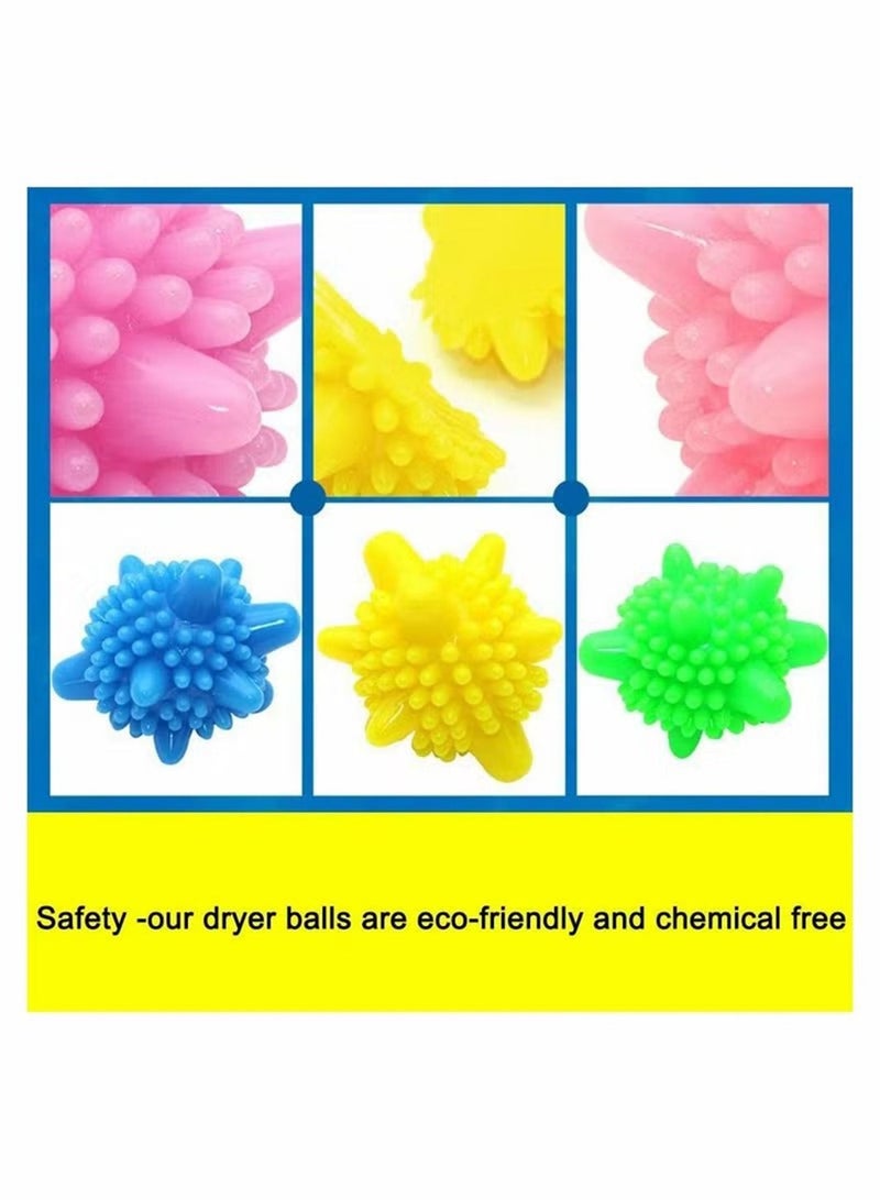 15 PCS Laundry Balls Washing Ball Reusable Tangle-Free Eco-Friendly Laundry Scrubbing Balls Solid Colorful Laundry Washing Balls Enhance Your Machine Cleaning Power - Image 4