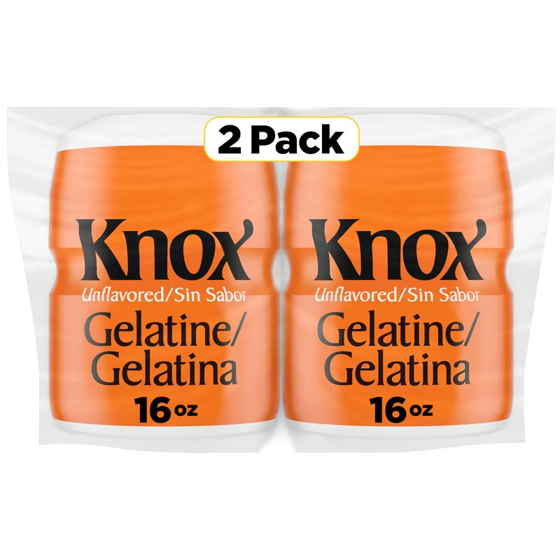 Knox Unflavored Gelatin 2 Ct Pack 16 Oz Canisters - Image 3
