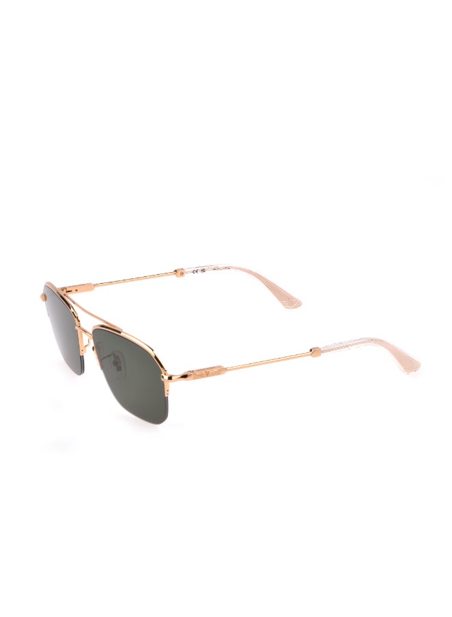 POLICE Semi-Rimless GEOMETRIC Sunglasses SPLL1856300Y - Image 2