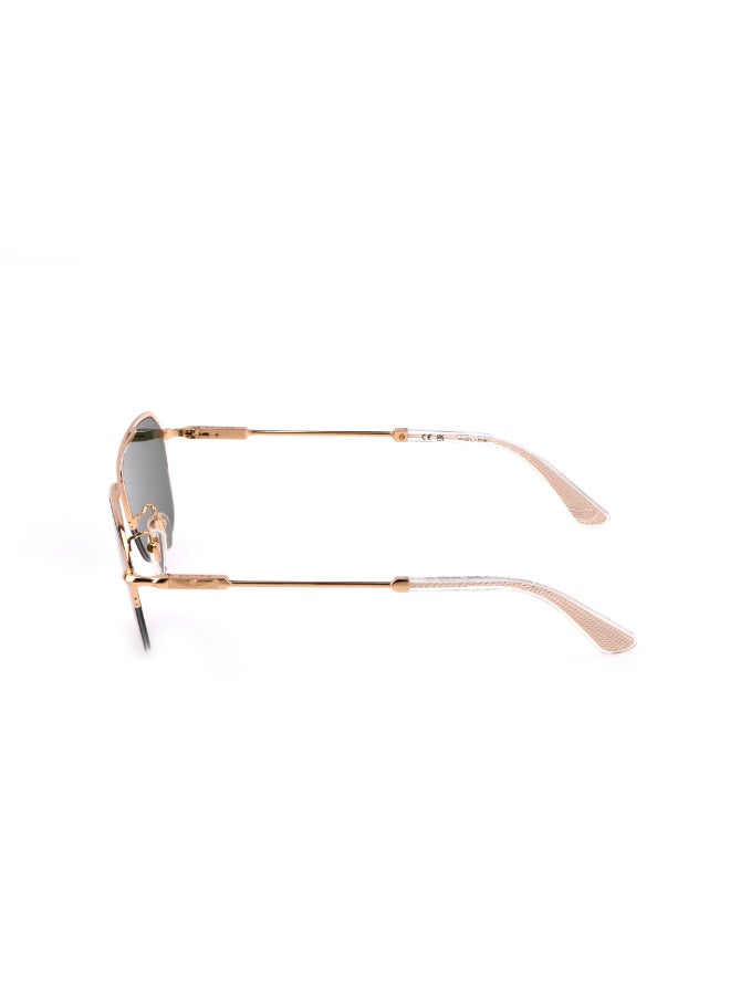 POLICE Semi-Rimless GEOMETRIC Sunglasses SPLL1856300Y - Image 3