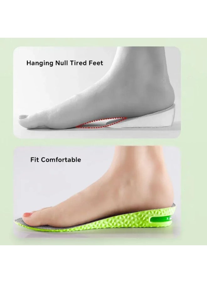 DR. JOE Height Increase Insoles for Men and Women 👟 Comfortable Hidden Shoe Lifts with Adjustable Height Options 1.5cm, 2.5cm, and 3.5cm | Shock Absorbing Gel Heel Cushion for Pain Relief and Comfort | Soft Velvet Fabric Top Layer for Breathability 🌿 | High-Density PU Base for Durability 🏆 | Helps with Plantar Fasciitis, Heel Spurs, and Foot Pain ⚕️ | Suitable for Sports Shoes, Sneakers, Casual and Formal Footwear 👞 | Trim-to-Fit Design ✂️ for Customized Size | Perfect for Walking, Running, Standing Long Hours | Lightweight, Discreet, and Supportive Insoles for Everyday Confidence 🌟 - Image 2