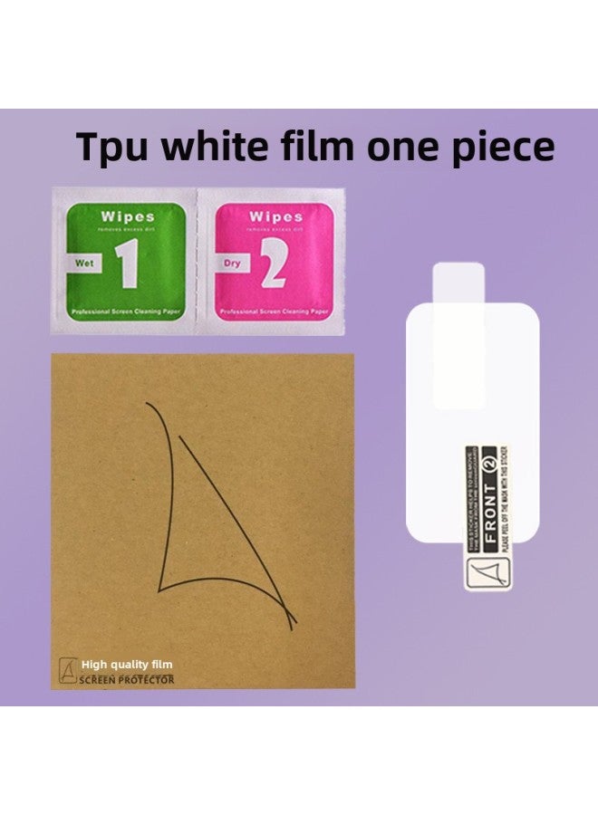 For Red Rice Redmi Bracelet 2 Film PMMA Composite 3D Hot Bending Film Band Pro Eye Protection Hydraulic Protective Film-Color:TPU White Film Pack-Dimensions:Red Rice Bracelet 1  - Image 1