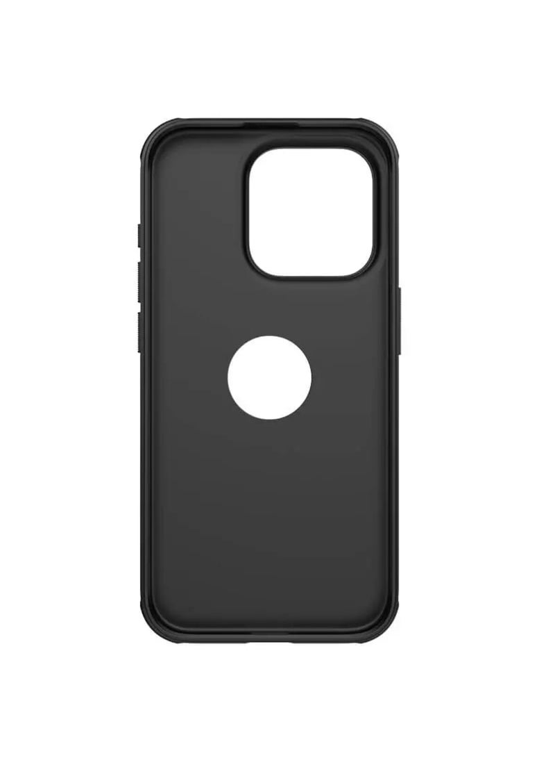 Nillkin Nillkin High Quality Super Frosted Shield Pro For Apple iPhone 15 Pro Max (With Logo cutout) Black  - Image 4