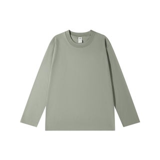 Yellowbird Knitting | Autumn New 230g Cotton Long Sleeve T-shirt Crewneck Clothes White Backing Shirt Men Wholesale Rock gray-(drop shoulder) - pzsku/Z6A8C551F0F2AD6A8DC8CZ/45/1750435106/1ecd6491-34fa-4e38-a35f-e24c67ff25d6