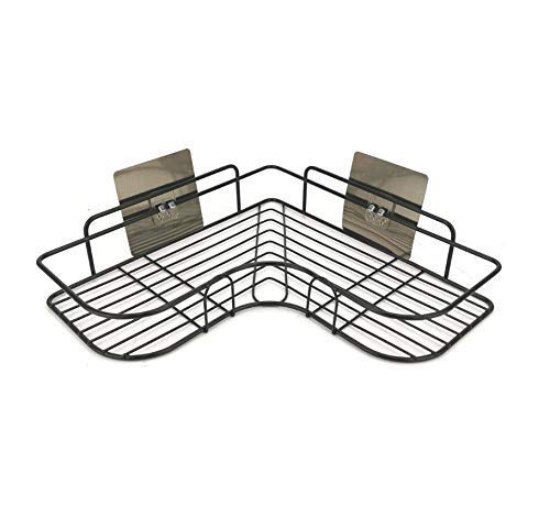 Kavid Multipurpose Kitchen Bathroom Corner Shelf Wall Mount Storage Rack Bathroom Rack Soap Holder Storage Box Shower Rack Shelf, Bathroom Racks and Stands (1-Pic) - Image 1