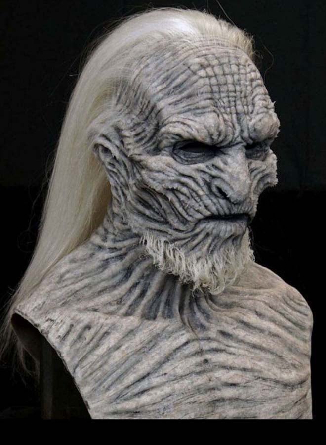 Long Haired Night King  Face Mask - Image 2