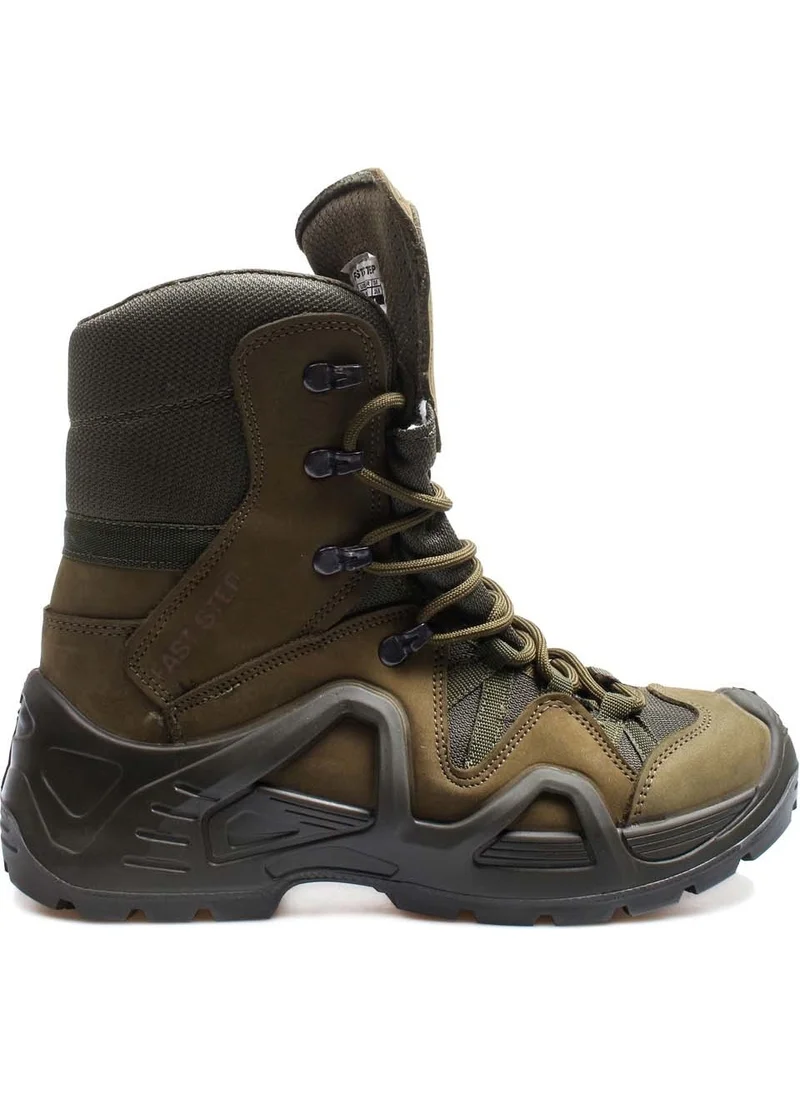 Fast Step Leather Waterproof Tactical Military Non-Slip Sole Men's Outdoor Boots 117SMA1490