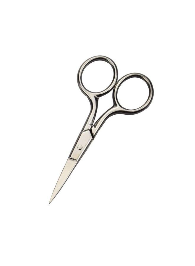 Motanar Professional Grooming Scissors For Personal Care Facial Hair Removal And Ear Nose Eyebrow Trimming Stainless Steel Fine Straight Tip Scissors Men - Image 2