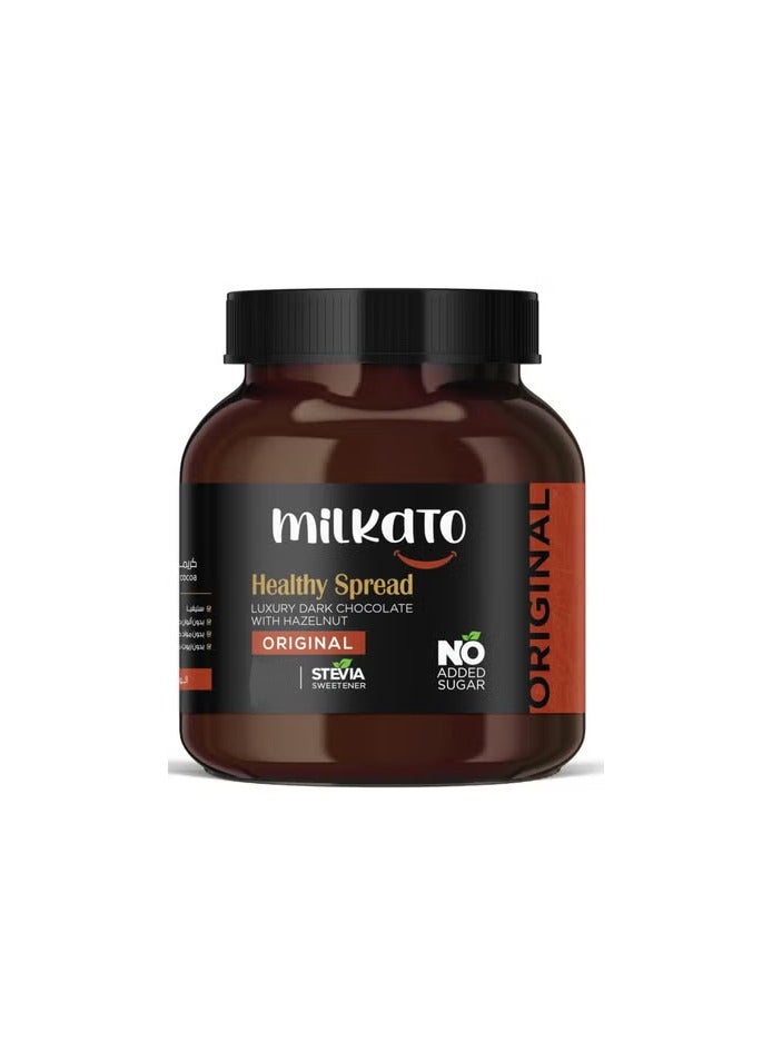 ميلكاتو شيكولاتة هيلثى سبريد أوريجينال 375 جرام بالبندق - Image 1
